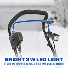 Ultra 15 Amp Electric Corded Snow Blower, 2 Blade Auger, 21 Inch Wide, SJ625E