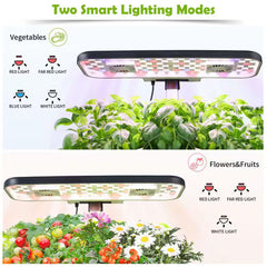 17 Pods Hydroponic Indoor Gardening System with Full Spectrum Grow Light, Smart LCD Control, Herb Planter, Black