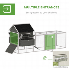 59 Inch Chicken Coup US
