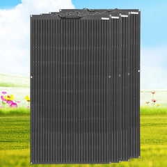Flexible Solar Panel or Monocrystalline Solar Battery Charger Kit Off- Grid System 1000W, 600W,400W,200W,100W