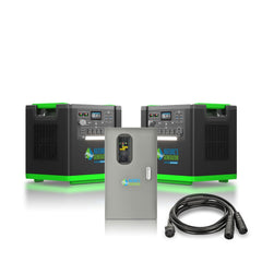 Nature's Generator Lithium 6000 and Transfer Switch