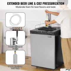 Single Nozzle Kegerator US