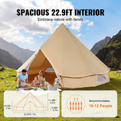 12-Person Tent Breathable Waterproof US