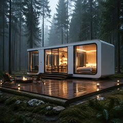 Apple Homes Ship Fully assembled & Equipped