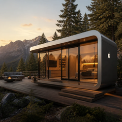 Apple Homes Ship Fully assembled & Equipped