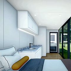 Apple Homes Ship Fully assembled & Equipped
