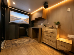 Apple Homes Ship Fully assembled & Equipped