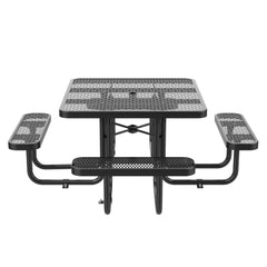46" Square Picnic Table With Umbrella Hole