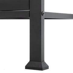 2+2 multifunctional gas barbecue grill and covered grill combination for outdoor cooking - barbecue, barbecue, pizza.