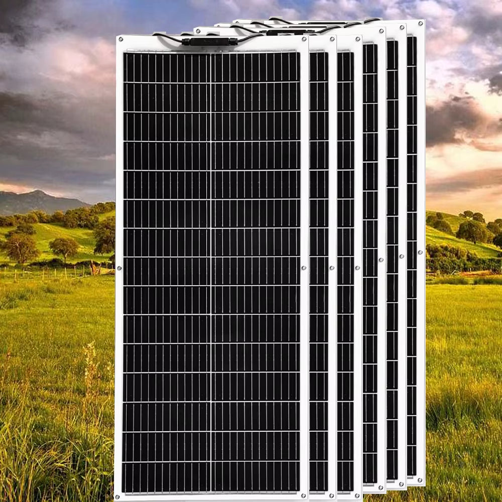 100W Flexible Solar Panel 16.5V 1000W 500W 400W 200W High Efficiency Photovoltaic Module Diy Kit Generation Car Home Camping