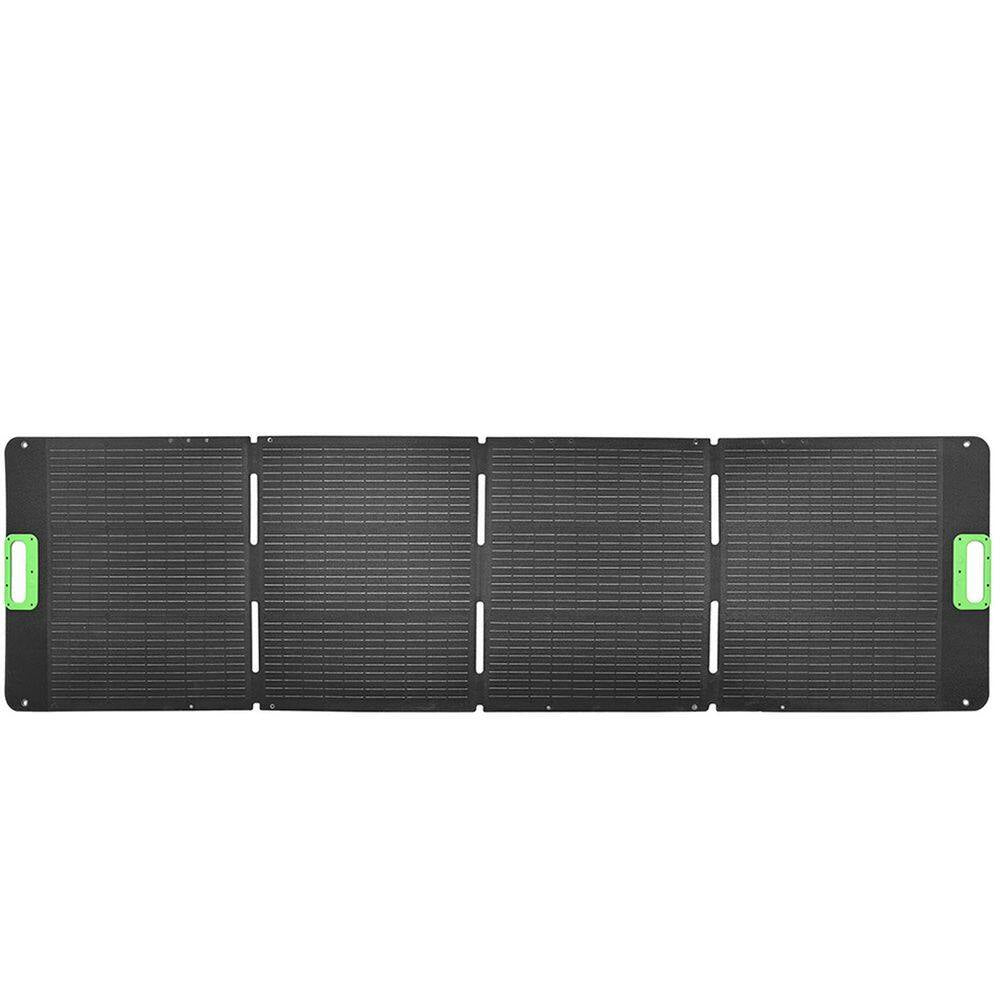 200-Watt Monocrystalline Folding Solar Panel with Included Stands