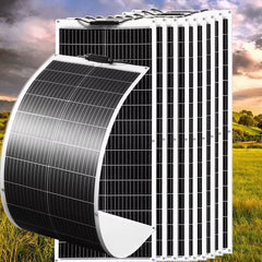 100W Flexible Solar Panel 16.5V 1000W 500W 400W 200W High Efficiency Photovoltaic Module Diy Kit Generation Car Home Camping
