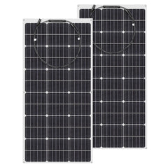 Solar Panel 300W 400W 200W 100W Flexible Monocrystalline Solar Cell Photovoltaic Solar Panels Kit 12V Battery Charger