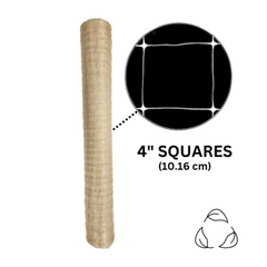 Common Culture Bio Trellis Netting Bulk Roll 5 ft x 3,280 ft w/ 4 in Squares