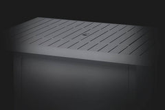 Patioflame Table - Patio Elegance Hamptons Rectangle Fire Table