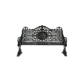 Ornamental Iron Garden Bench