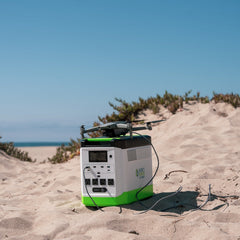 High Capacity Lithium 1800 Solar and Wind Generator