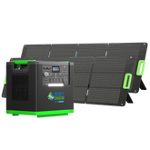 Nature's Generator Lithium 6000 with Solar Panel
