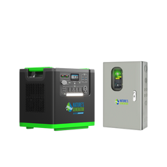 Nature's Generator Lithium 6000 and Transfer Switch