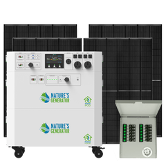Powerhouse V2 Solar Generator and Transfer Switch