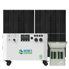 Powerhouse V2 Solar Generator and Transfer Switch