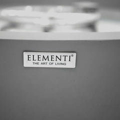 Elementi Plus Rose Bowl 48" Round Concrete Fire Bowl OFG420