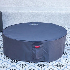 Elementi Plus Rose Bowl 48" Round Concrete Fire Bowl OFG420