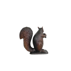 Small Squirrel Table-top Bronze Statue