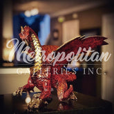 Color Finish Dragon Bronze Table-top Statue