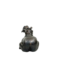 Bronze 'Princess Bella' Hippopotamus Fountain Sculpture