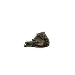 Pile of Piglets Bronze Table-top Statue