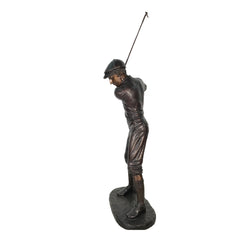 Life-size Male Golfer Bronze Statue
