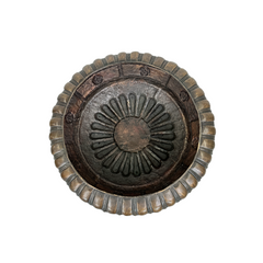 Bronze Birdbath Bowl on Pedestal