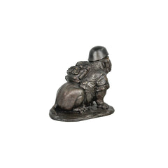 Soldier Bulldog Bronze Statue