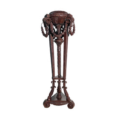 Rams Head Bronze Pedestal