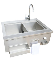 30” Cocktail Station with Sink