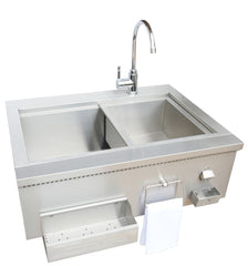 30” Cocktail Station with Sink