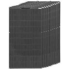Flexible Solar Panel or Monocrystalline Solar Battery Charger Kit Off- Grid System 1000W, 600W,400W,200W,100W