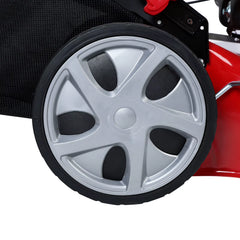 Self Propelled Lawn Mower, 141 Cc Gas Engine Lawn Mower, Push Lawn Mower with 50L Grass Tank
