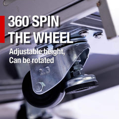 Castelle Flame Stainless Steel Outdoor BBQ Kitchen Island With 46-Inch 4-Burner 85K BTU Grill, Rotisserie Kit, And Cabinets (SAK93192)