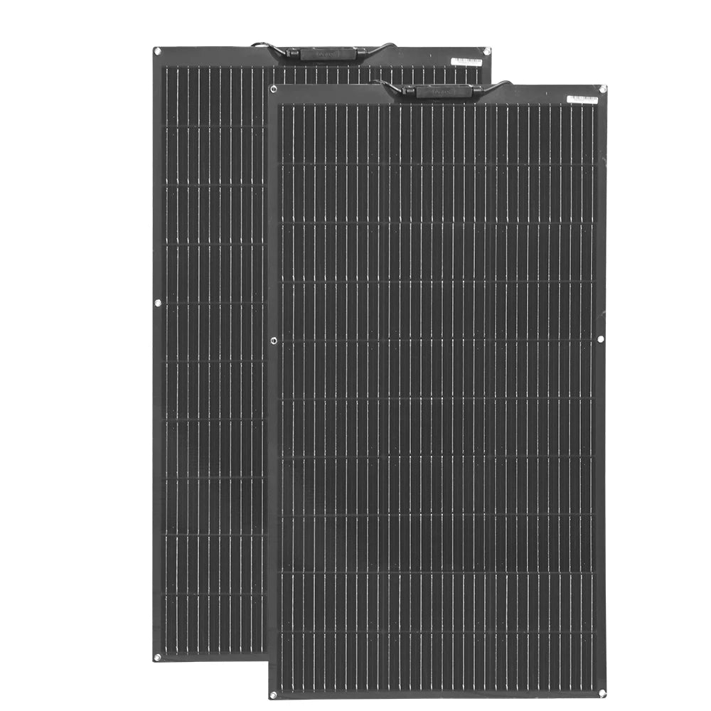 Flexible Solar Panel or Monocrystalline Solar Battery Charger Kit Off- Grid System 1000W, 600W,400W,200W,100W