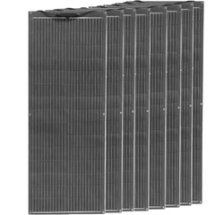 Flexible Solar Panel 1000W 500W 400W 200W 100W High Efficiency Photovoltaic Module Diy Kit Generation Car Home Camping 12V 24V