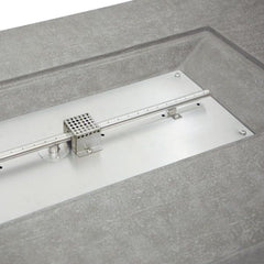 Elementi Andes Fire Table With Propane Tank Holder