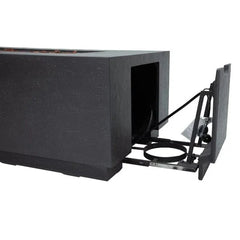 Elementi Andes Fire Table With Propane Tank Holder