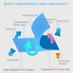 Large Inflatable Climbing Iceberg With Pump For Water Parks And Private Piers (SAK98301)