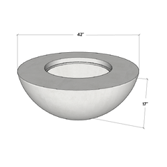 Conique | Concrete Fire Bowl
