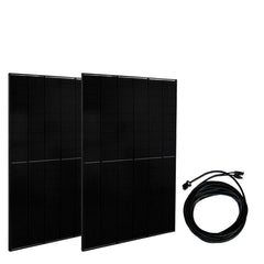 Nature's Generator Lithium 6000 with Solar Panels and Wind Turbine