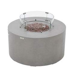 Elementi Pacaya Fire Table With Propane Tank Drawer OFG311