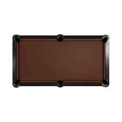 8FT Premium Professional Regal Slate Modern Graphite Solid Wood Billiard Pool Table Wtih Custom Table Cloth (SAK64029)