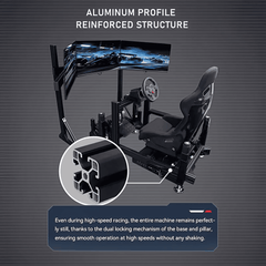 Racing Simulator Full Racing Movement
